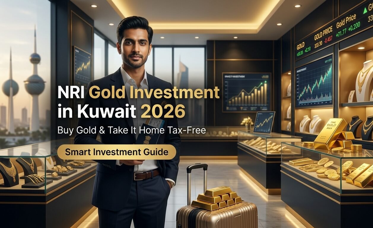 NRI investment in Kuwait gold with tax-free gold carrying rules to India in 2026
